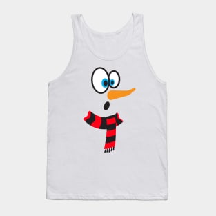 snowman face Tank Top